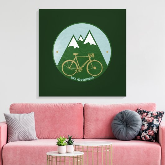 bermikwand canvas afdruk (Insitu (Woonkamer))