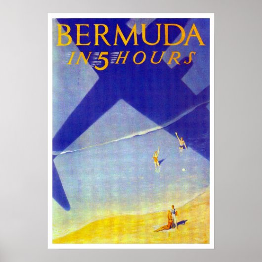 Bermud in 5 uur poster (Voorkant)