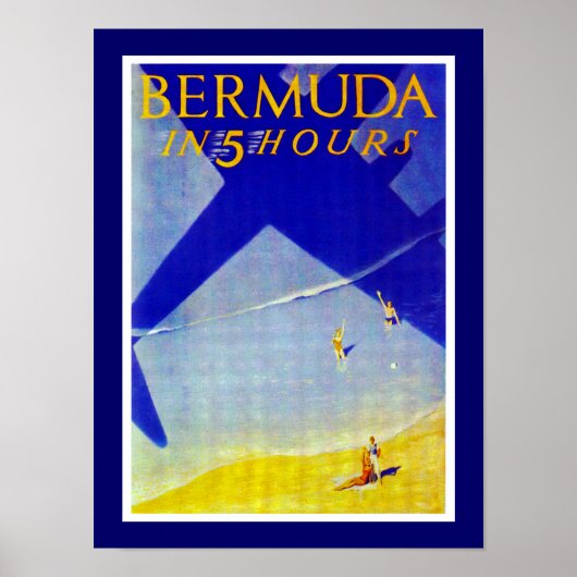 Bermud in 5 uur poster (Voorkant)