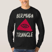 Bermud Triangle Research Ocean Bermuda Triangle T-shirt (Voorkant)