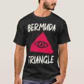 Bermud Triangle Research Ocean Bermuda Triangle T-shirt (Voorkant)