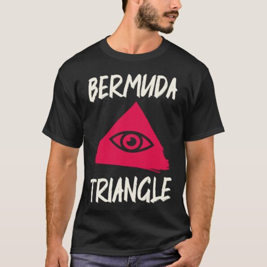 Bermud Triangle Research Ocean Bermuda Triangle T-shirt (Voorkant)