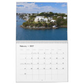 Bermuda 2027 kalender (Feb 2027)
