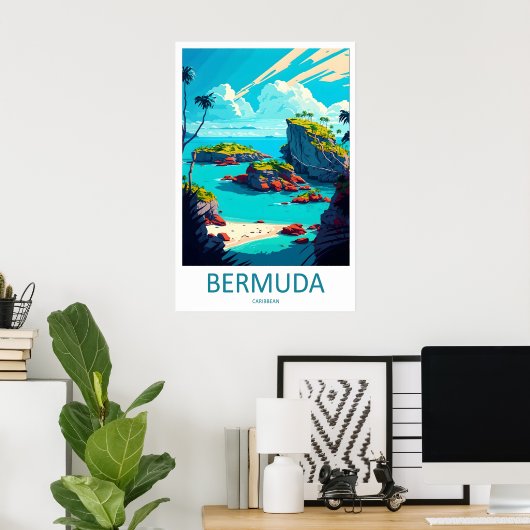 Bermuda 2 poster (Thuiskantoor)