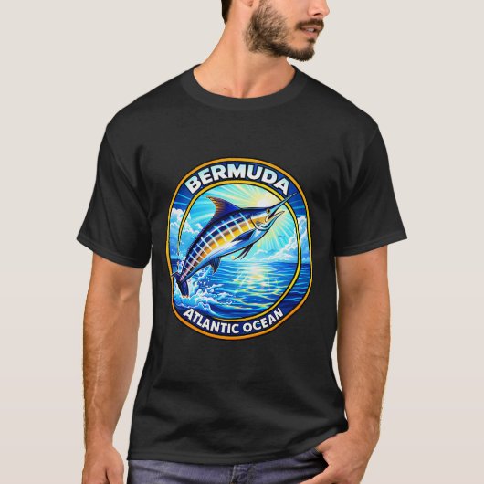 Bermuda - Atlantische Oceaan T-shirt (Voorkant)