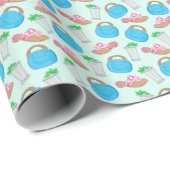 Bermuda Bag Sandals Mint Julep Preppy Cadeaupapier (Rol Hoek)