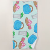 Bermuda Bag Sandals Mint Julep Preppy Strandlaken (Voorkant)