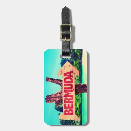 Bermuda Bagagelabel (Voorkant verticaal)