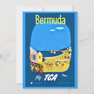 Bermuda Beach 5x7 grote ansichtkaart