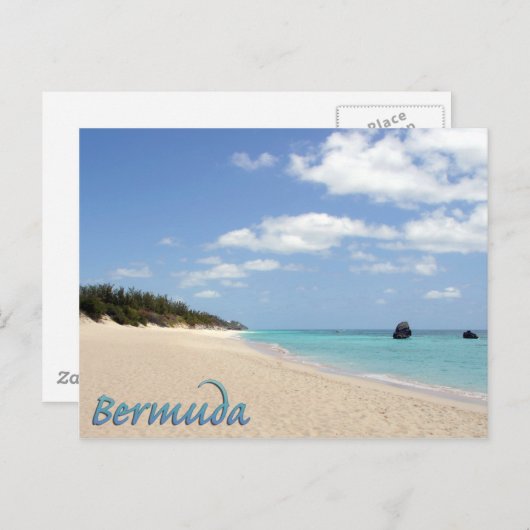 Bermuda Beach Briefkaart (Voorkant / Achterkant)