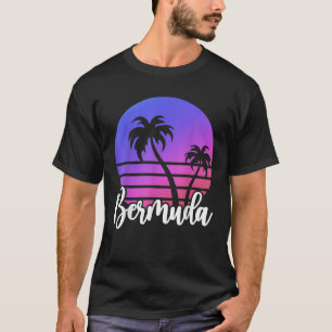 BERMUDA Beach Lover Zomer Vakantie Familie Trip Zo T-shirt