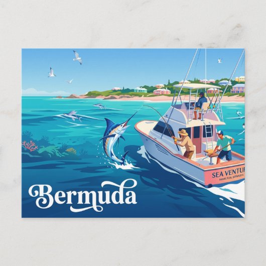 Bermuda Bermuda Briefkaart (Voorkant)