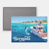 Bermuda Bermuda Magneet (Voorkant / Achterkant)