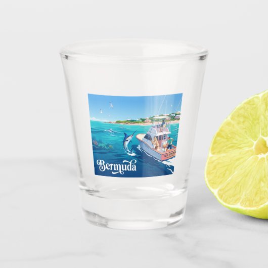 Bermuda Bermuda Shot Glas (Voorkant)