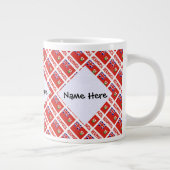 Bermuda Bermudaanse vlag betegeld gepersonaliseerd Grote Koffiekop (Rechts)