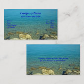 Bermuda Blue Green Waters Visitekaartje (Voorkant / Achterkant)