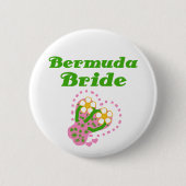 Bermuda Bride Ronde Button 5,7 Cm (Voorkant)
