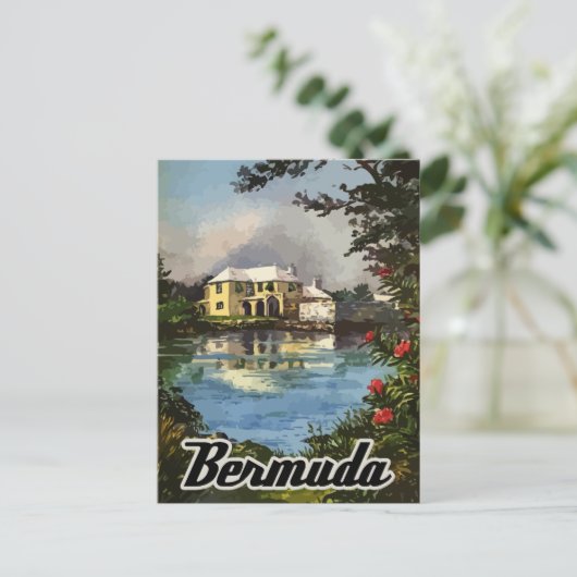 Bermuda Briefkaart (Staand voorkant)