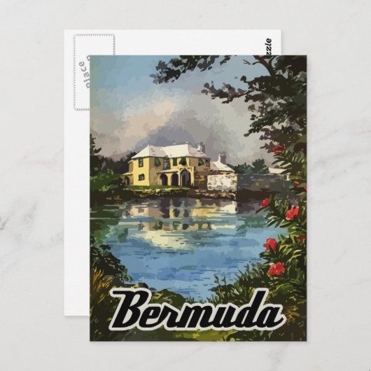 Bermuda Briefkaart (Voorkant / Achterkant)
