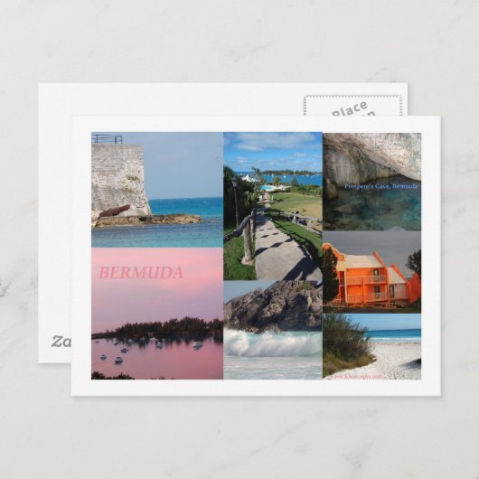 Bermuda Briefkaart (Voorkant / Achterkant)