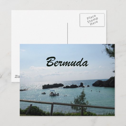 Bermuda Briefkaart (Voorkant / Achterkant)