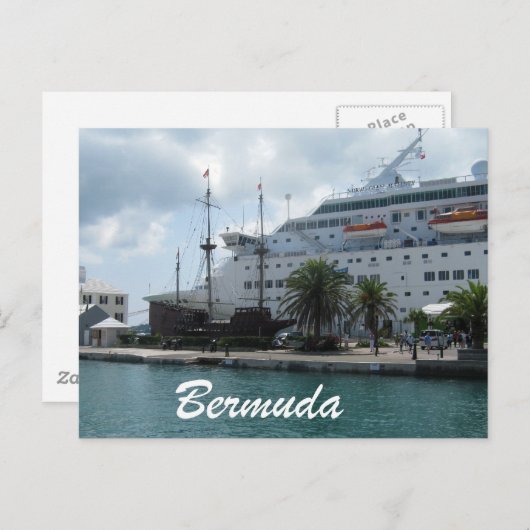 Bermuda Briefkaart (Voorkant / Achterkant)