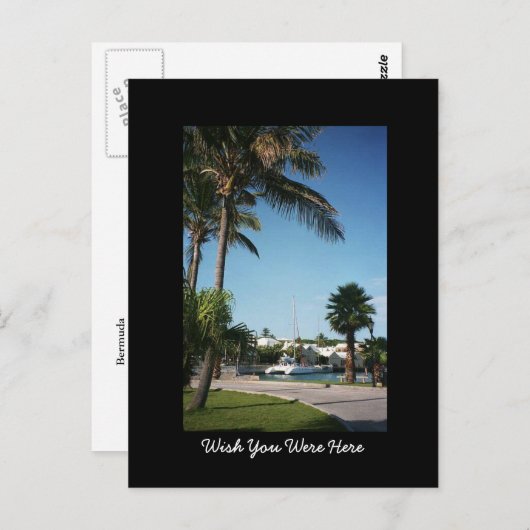 Bermuda Briefkaart (Voorkant / Achterkant)