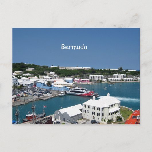 Bermuda Briefkaart (Voorkant)