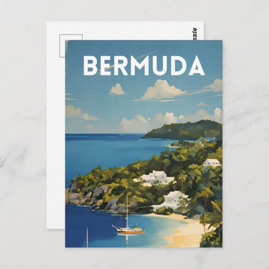 Bermuda Briefkaart (Voorkant / Achterkant)