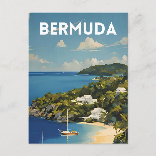 Bermuda Briefkaart (Voorkant)