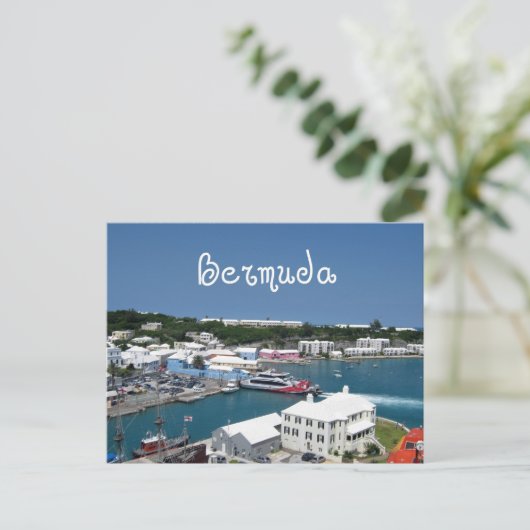 Bermuda. Briefkaart (Staand voorkant)