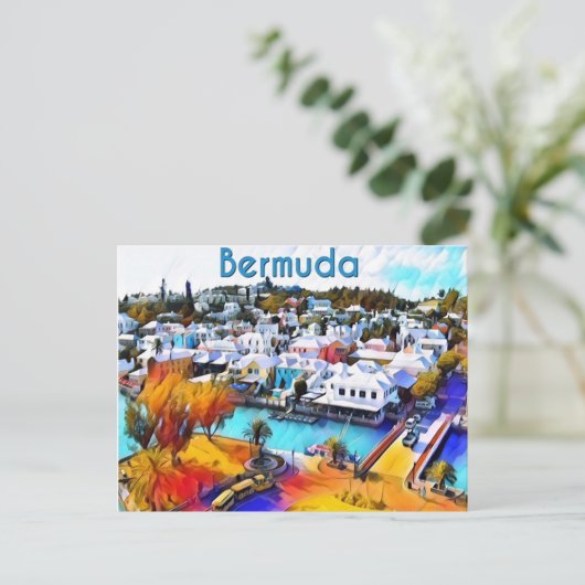 Bermuda Briefkaart (Staand voorkant)