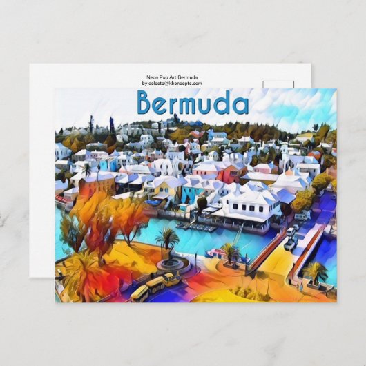 Bermuda Briefkaart (Voorkant / Achterkant)