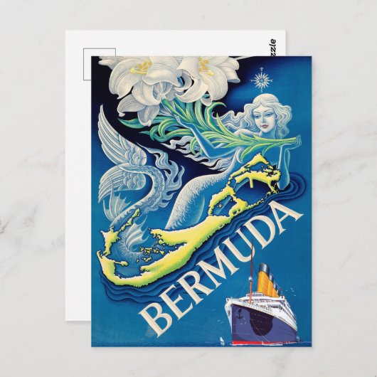 Bermuda Briefkaart (Voorkant / Achterkant)