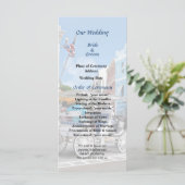 Bermuda - Carriage Ride Hamilton Wedding Programme Programmakaart (Staand voorkant)