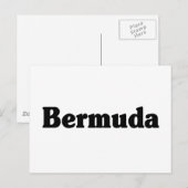 Bermuda Classic Style Briefkaart (Voorkant / Achterkant)