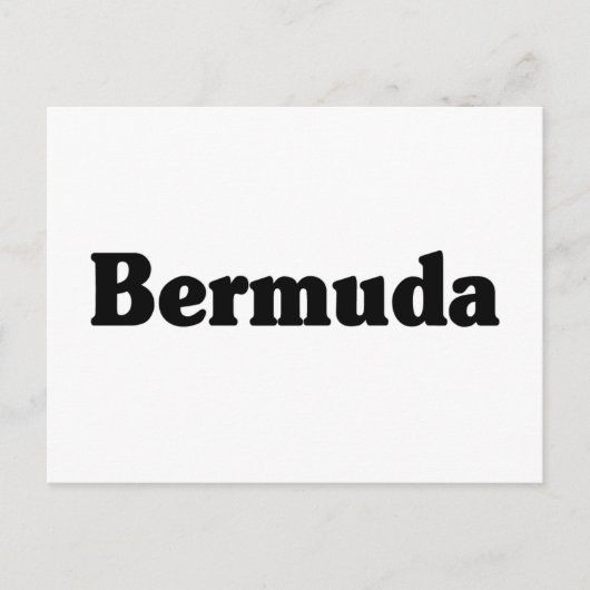 Bermuda Classic Style Briefkaart (Voorkant)
