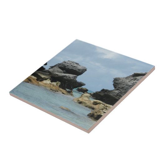 Bermuda Coastline Tegeltje (Zijkant)