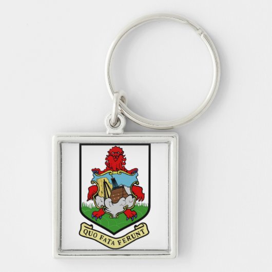 Bermuda Coat of arms BM Sleutelhanger (Voorkant)