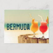 Bermuda cocktails briefkaart (Voorkant)