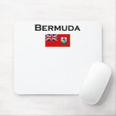 Bermuda Country Flag Light-Color Muismat (Met muis)