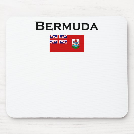 Bermuda Country Flag Light-Color Muismat (Voorkant)