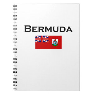 Bermuda Country Flag Light-Color Notitieboek