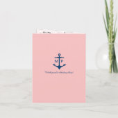 Bermuda Cruise Passport bruiloft uitnodiging (Achterkant)