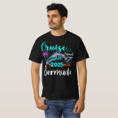 Bermuda Cruise Squad 2025 T-Shirt – Family Vacatio (Voorkant volledig)