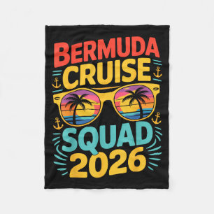 Bermuda Cruise Vakantie Reis Matching Fleece Deken