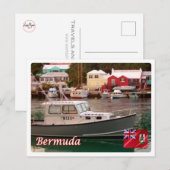 Bermuda - dorp Flatts - Briefkaart (Voorkant / Achterkant)