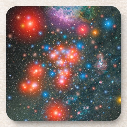 Bermuda-driehoek van onze melkweg drankjes onderzetter (Voorkant)