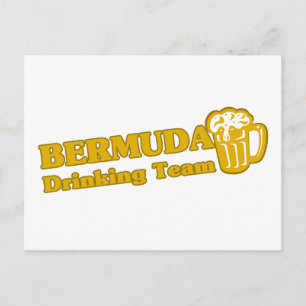 Bermuda Drink team Briefkaart