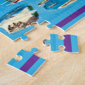Bermuda-eilanden 11x14 legpuzzel (Zijkant)